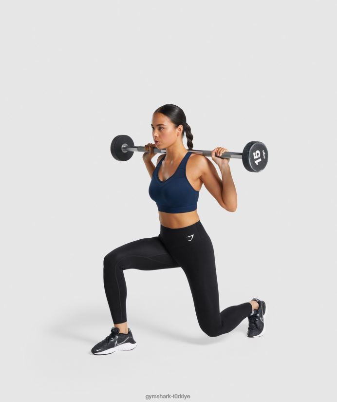 eğitim tayt kadınlarGymshark siyah 02H048249