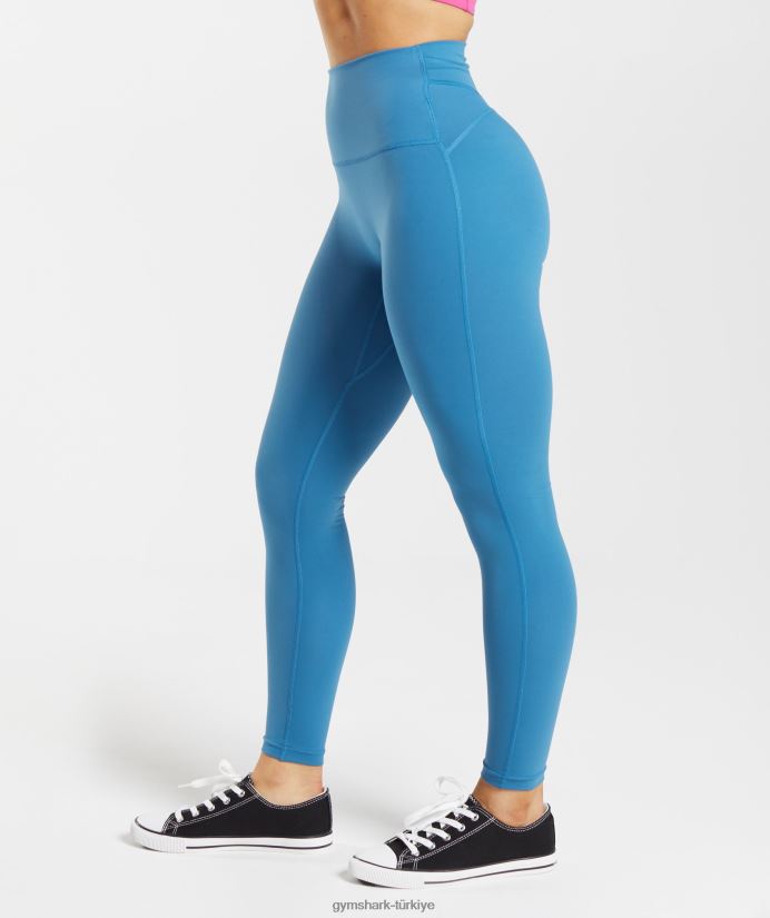 eski tayt kadınlarGymshark göl kenarı mavisi 02H048300