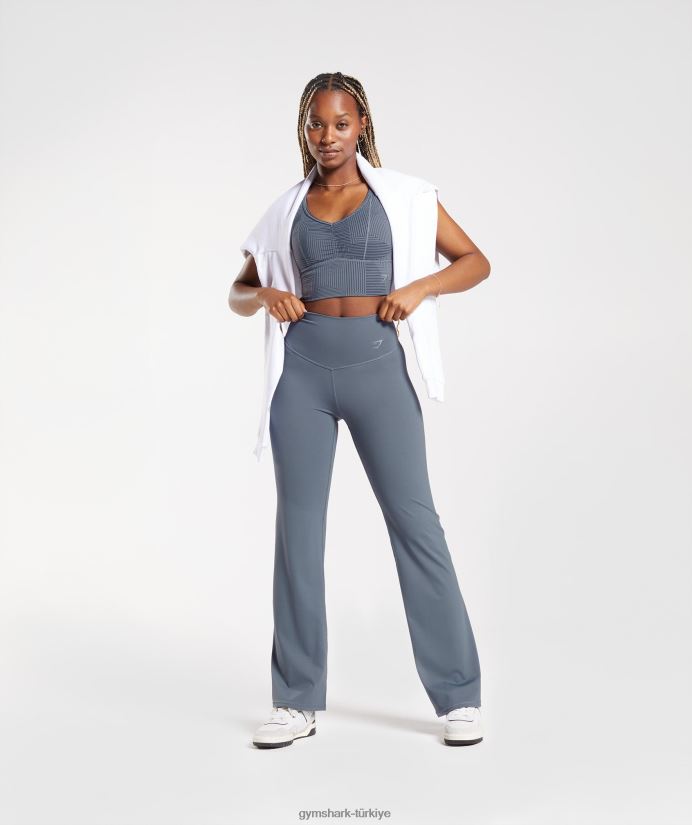genişleyen taytları yükseltmek kadınlarGymshark akşam mavisi 02H048261
