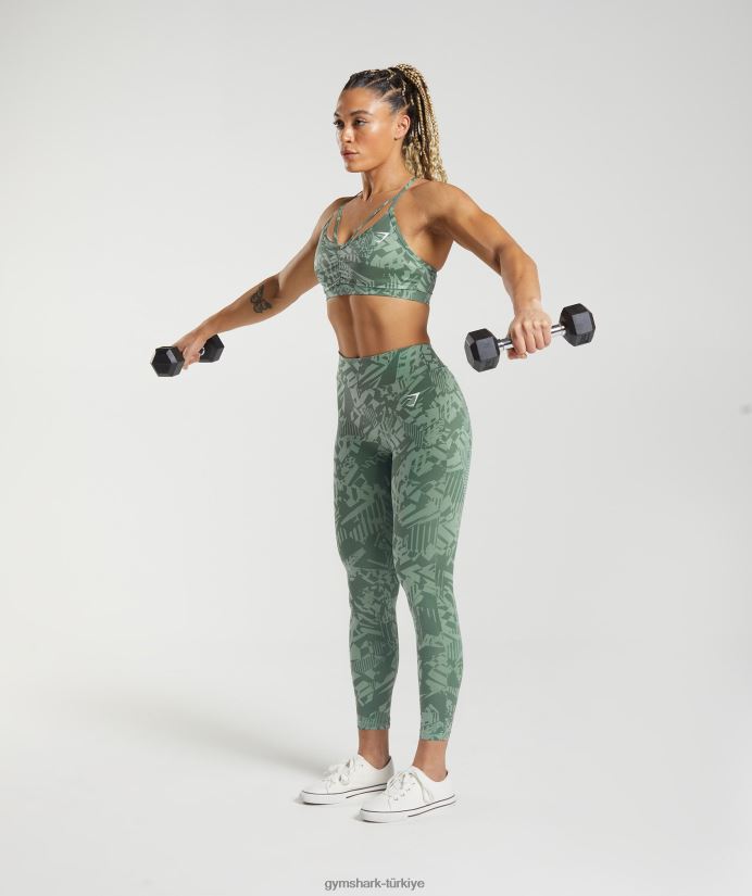 gs power orijinal tayt kadınlarGymshark söğüt yeşili/çöl adaçayı yeşili 02H048310