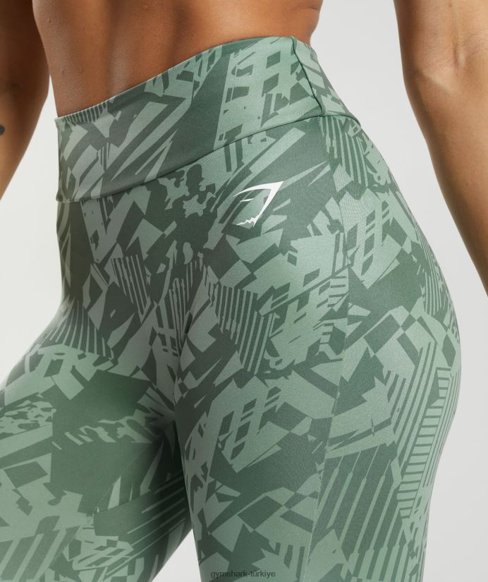 gs power orijinal tayt kadınlarGymshark söğüt yeşili/çöl adaçayı yeşili 02H048310