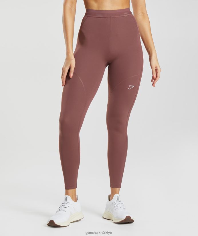 koşu taytı kadınlarGymshark macenta kahverengi 02H048287
