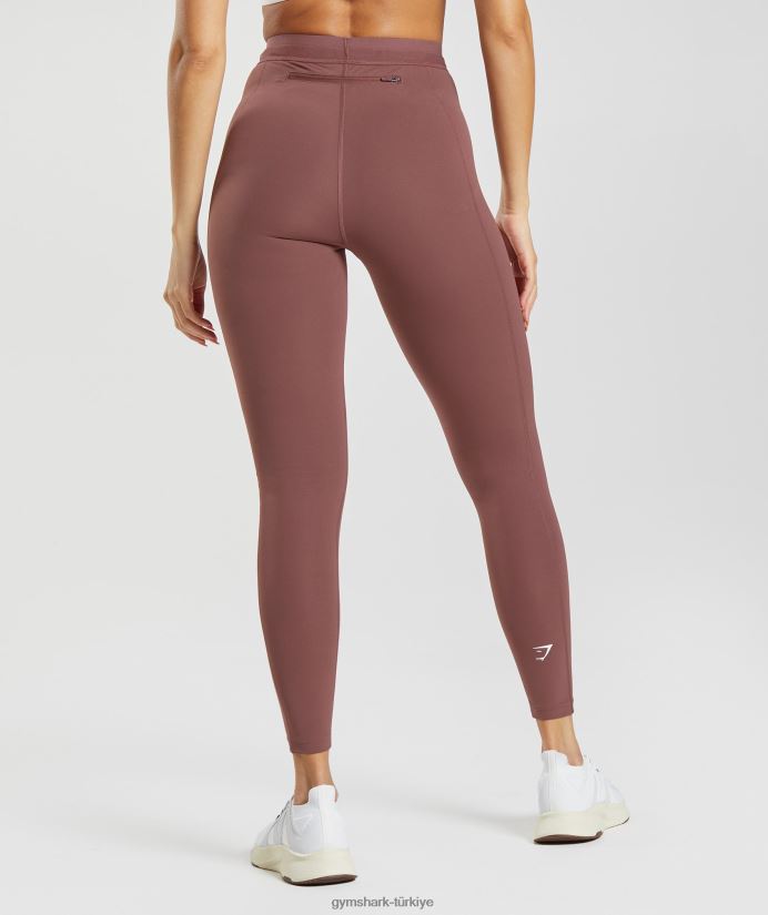 koşu taytı kadınlarGymshark macenta kahverengi 02H048287
