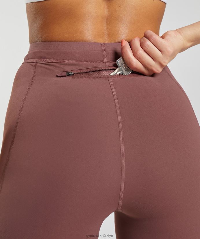 koşu taytı kadınlarGymshark macenta kahverengi 02H048287