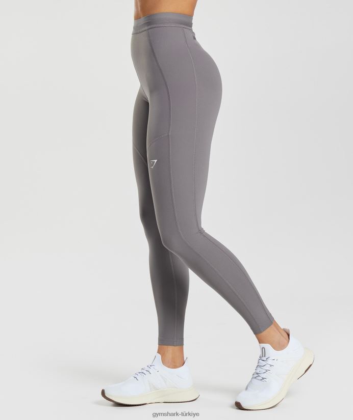 koşu taytı kadınlarGymshark titanyum grisi 02H048332