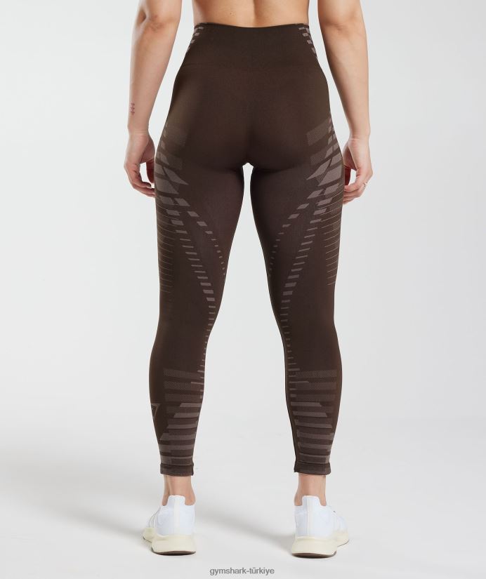sınırsız tayt kadınlarGymshark arşiv kahverengi/trüf kahverengi 02H048342