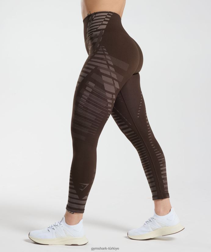 sınırsız tayt kadınlarGymshark arşiv kahverengi/trüf kahverengi 02H048342