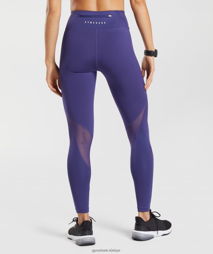 spor koşu taytları kadınlarGymshark Neptün moru 02H048326