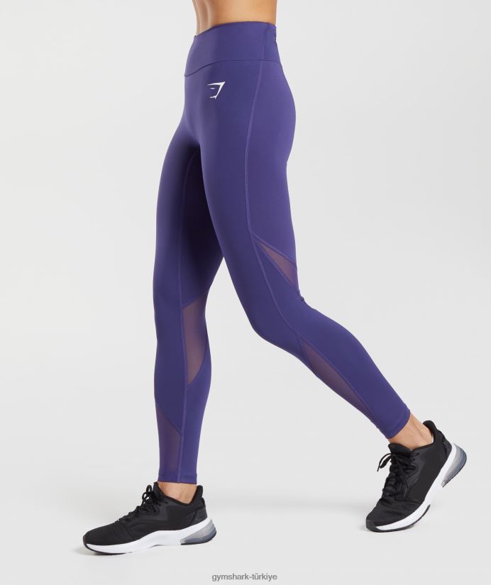 spor koşu taytları kadınlarGymshark Neptün moru 02H048326