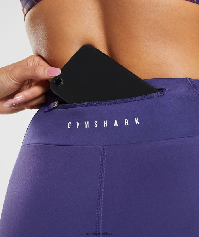 spor koşu taytları kadınlarGymshark Neptün moru 02H048326