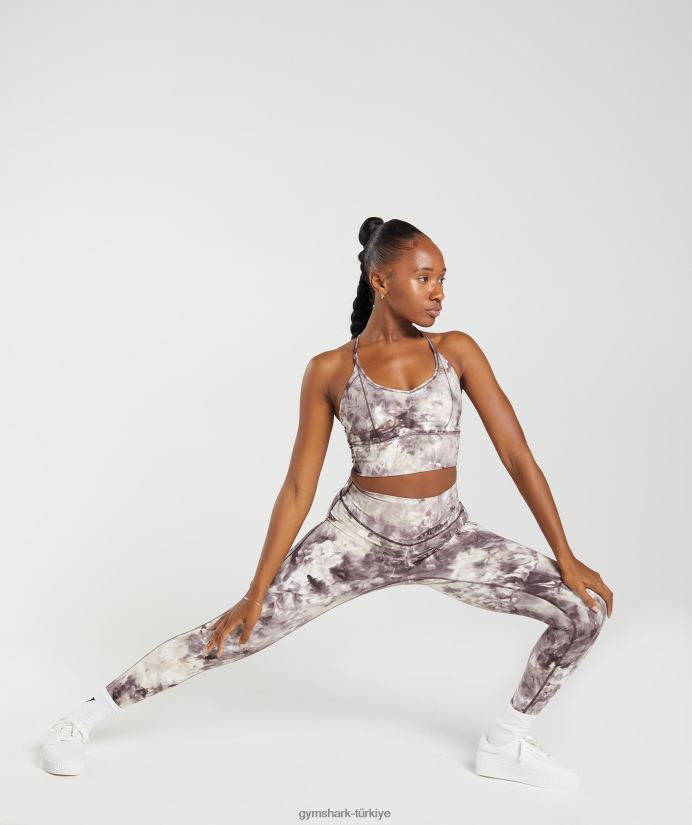 taytları yükseltmek kadınlarGymshark çimento kahverengi sprey boya 02H048285