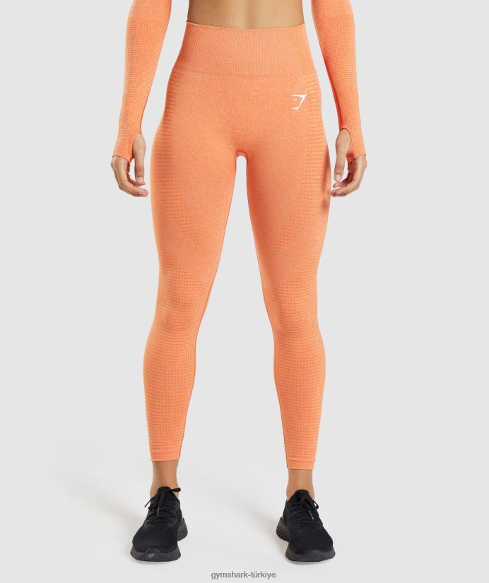 vital dikişsiz 2.0 tayt kadınlarGymshark kayısı portakalı marn 02H048319