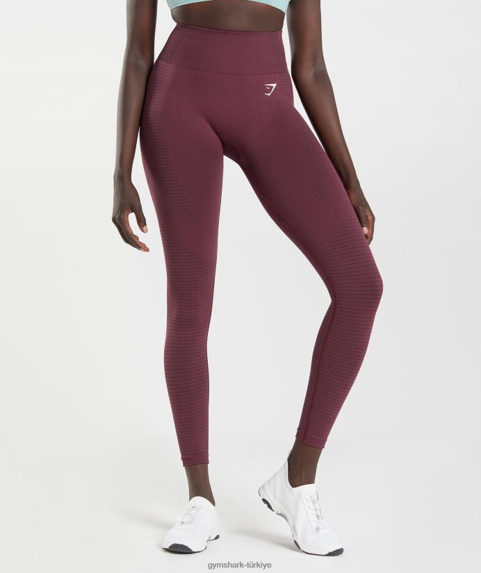 vital dikişsiz 2.0 tayt kadınlarGymshark pişmiş bordo marn 02H048335