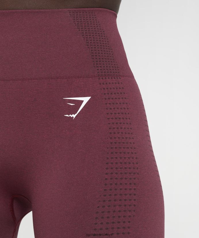 vital dikişsiz 2.0 tayt kadınlarGymshark pişmiş bordo marn 02H048335