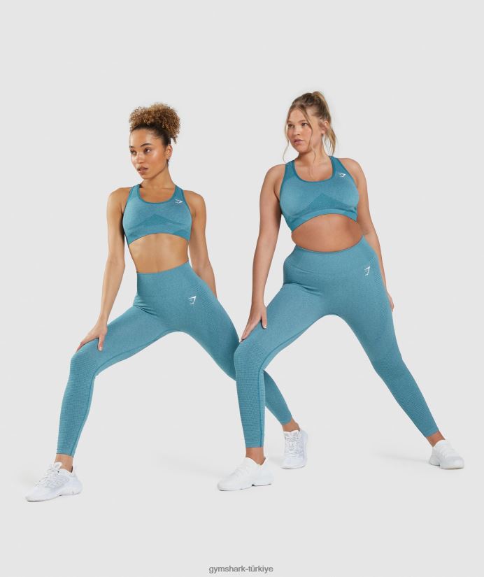 vital dikişsiz 2.0 tayt kadınlarGymshark tahoe deniz mavisi marn 02H048337