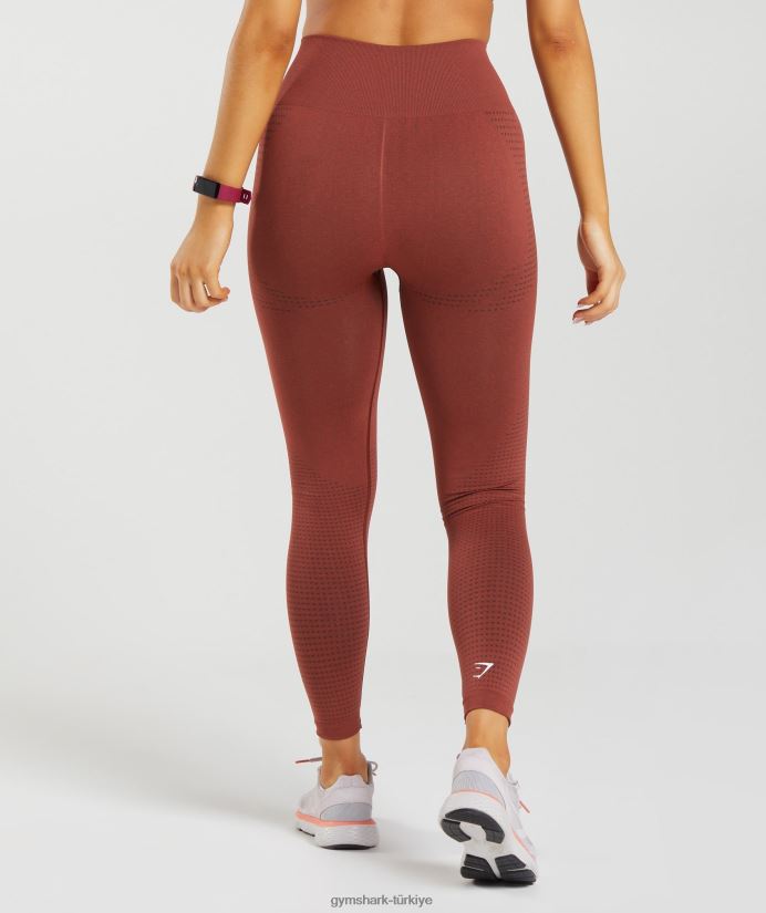 vital dikişsiz 2.0 tayt kadınlarGymshark tuğla kırmızısı marn 02H048257