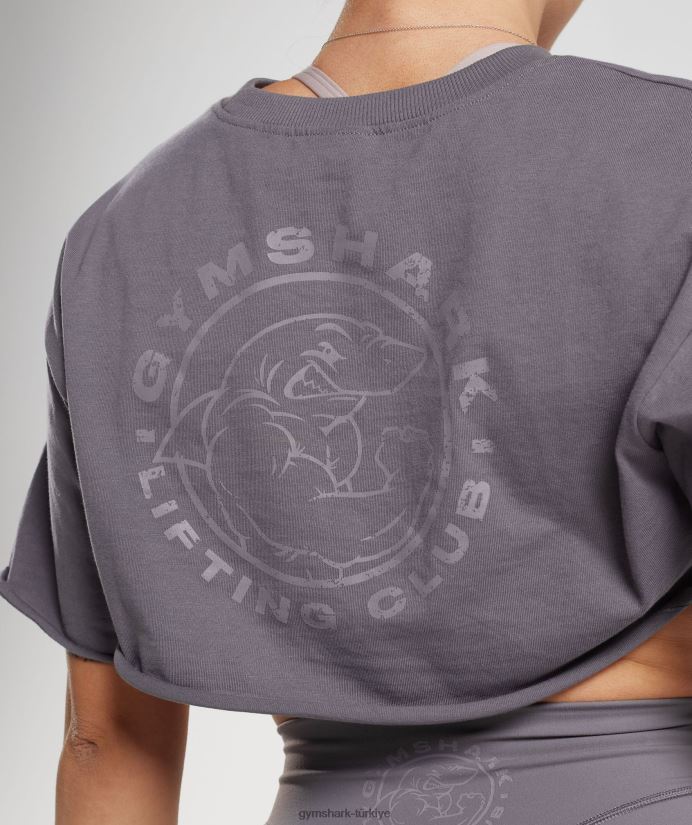 miras omuz silkme üst kadınlarGymshark titanyum grisi 02H048494