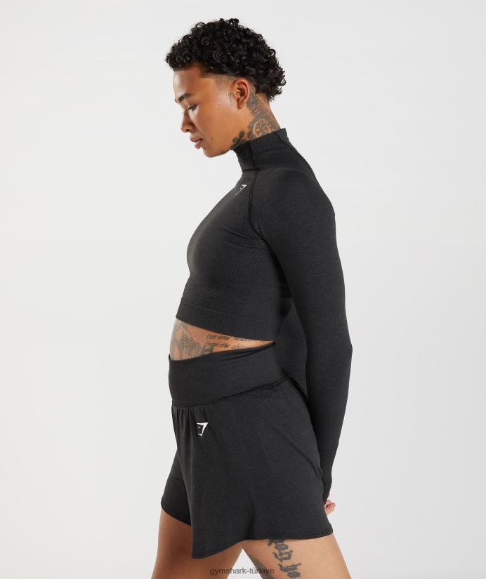vital dikişsiz 2.0 yüksek boyunlu midi üst kadınlarGymshark siyah kırçıllı 02H048438