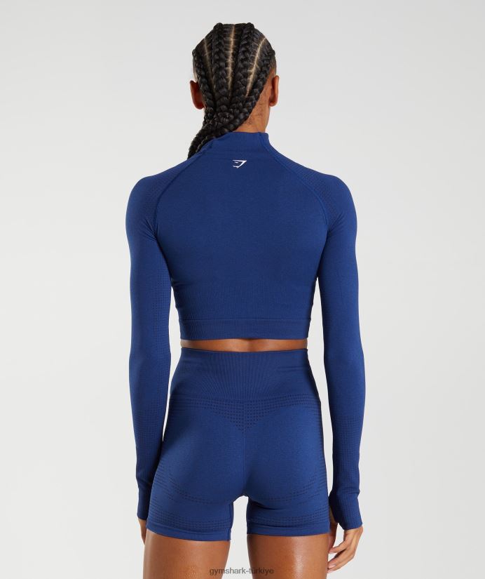 vital dikişsiz 2.0 yüksek boyunlu midi üst kadınlarGymshark yıldız mavisi marn 02H048470